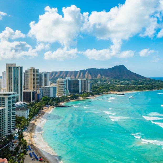 Take a break in Honolulu on your way to New York.