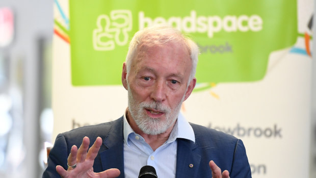 Patrick McGorry says Headspace needs to be scaled up to meet increased demand. 