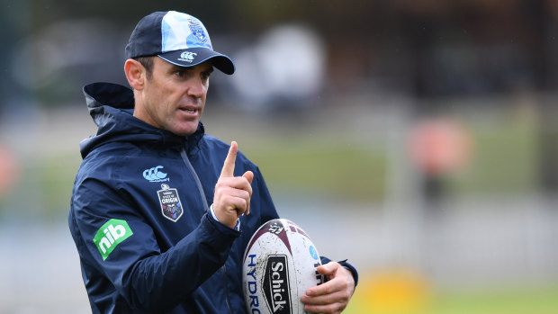 Foot on the accelerator: Fittler was his Blues to ramp it up in game two.