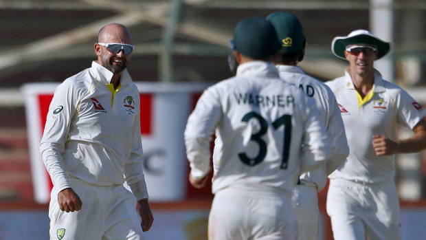 Nathan Lyon almost steered Australia to a win in the dying overs of the second Test against Pakistan.