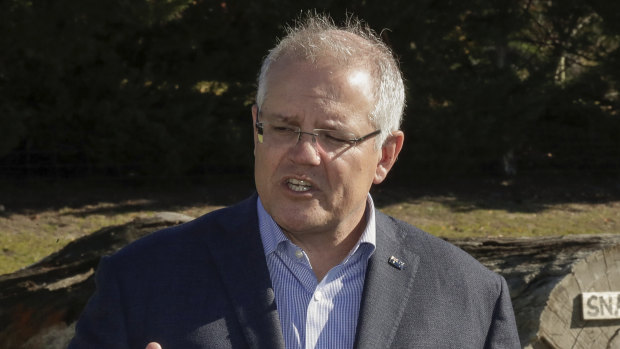 Scott Morrison said JobKeeper was created and estimates about its spread made at a time of "incredible uncertainty".