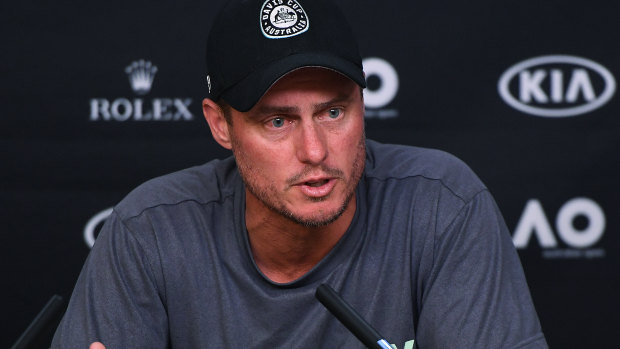 Determined: Lleyton Hewitt is ambivalent about the new Davis Cup format but has vowed to take it seriously.