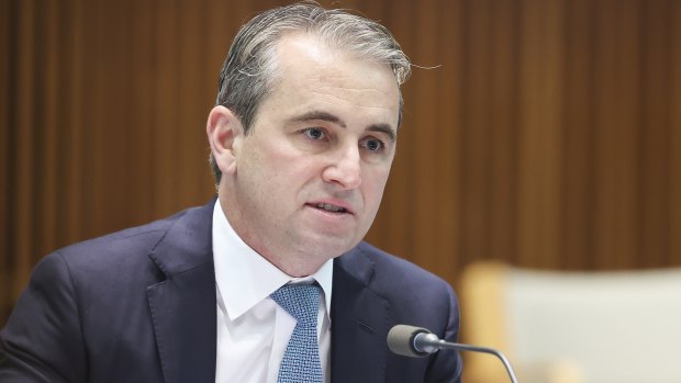 CBA chief executive Matt Comyn has been the most aggressive in hitting back against the technology-based rivals.