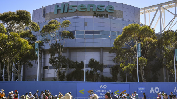 Hisense Arena.