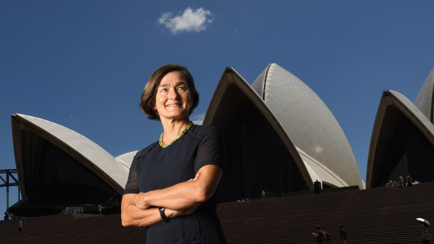 Sydney Opera House CEO Louise Herron has been ordered to project racing advertising on the building's sails. 