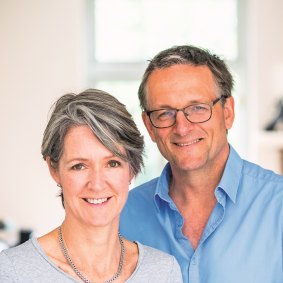 Michael Mosley and his wife Clare Bailey Mosley.