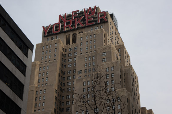 The New Yorker Hotel in Manhattan.