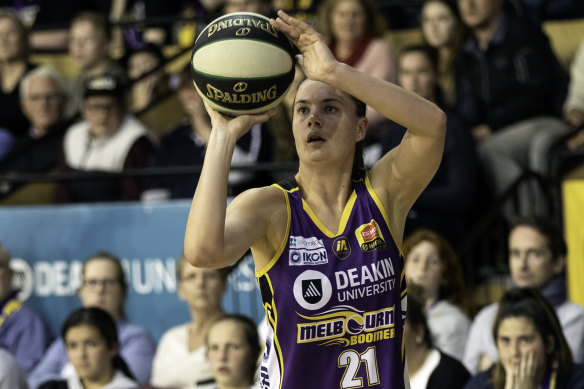 New Zealand international Stella Beck is embracing her time with Melbourne Boomers this season. 