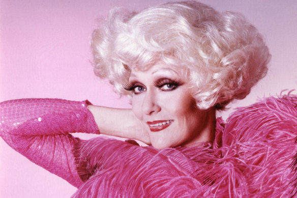Showgirl: Jeanne Little died earlier this month.