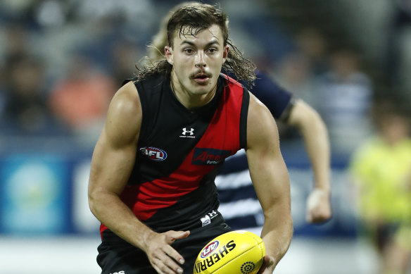 Sam Draper in action for the Dons.