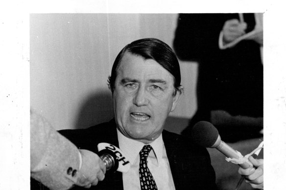 Former NSW premier Neville Wran said he was “a little angry” after learning he’d been exonerated by a royal commission.