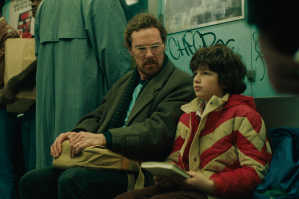 Benedict Cumberbatch as Vincent and Ivan Howe as Edgar in <i>Eric </i>.
