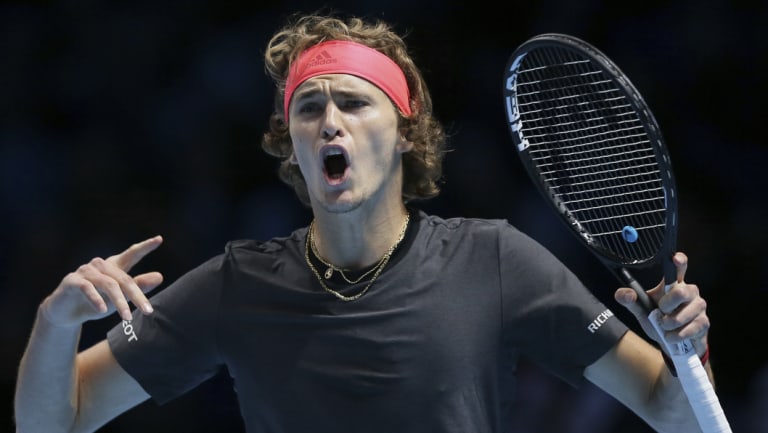 Champion: Alexander Zverev has cemented his status as the man to watch in tennis' new generation.