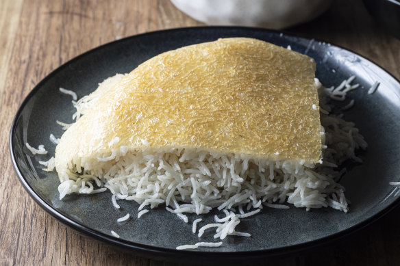 Go-to dish: Katte rice (served with Saturday’s main meals).