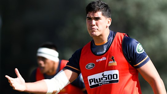 'Give me a chance': Darcy Swain is ready to step up for the Brumbies.