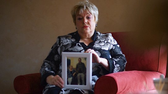 Margaret Daly, wife of John (Sean) Daly. Sean was housed and died at Allambee nursing centre. 