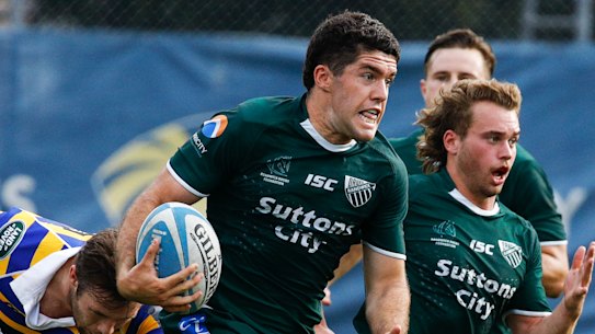 Randwick No.10 Ben Donaldson during last year’s Shute Shield.