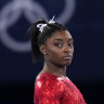 Biles pulls out of Olympic vault, uneven bars finals