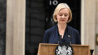 Liz Truss announces her resignation as leader of the Conservative party, ending her tenure as British prime minister.