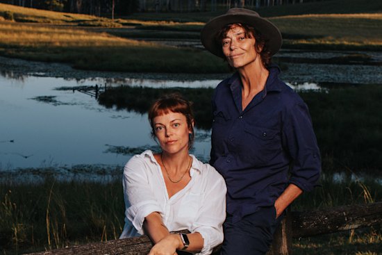 Matilda (left) was a late convert to mum Rachel’s zest for regenerative farming after a trip to the Great Barrier Reef. “Suddenly, it all made sense,” she says.