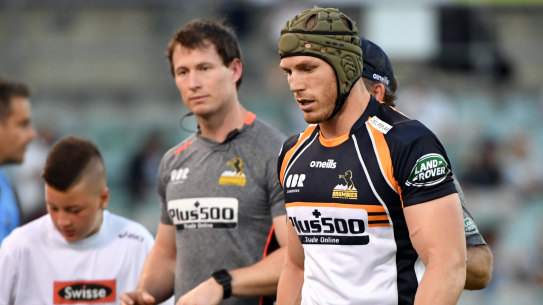 David Pocock's first game of the year lasted just five minutes on Friday night.