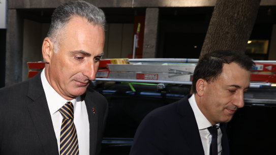 John Sidoti arrives at the ICAC in Sydney on Friday.