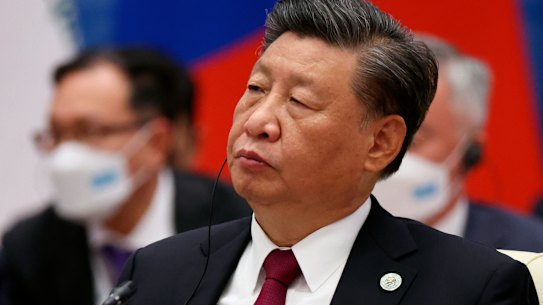 Chinese President Xi Jinping attends the Shanghai Co-operation Organisation summit.