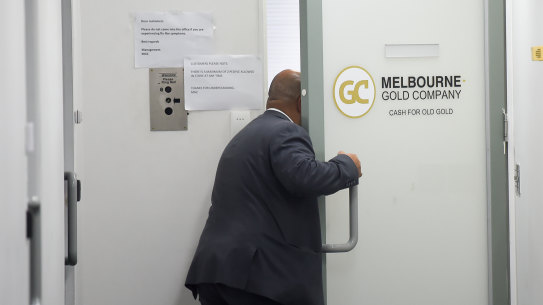 A man has been charged over an armed hold-up at the Melbourne Gold Company.