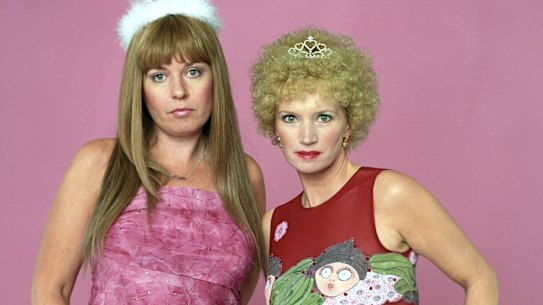 Gina Riley as Kim and Jane Turner as Kath.