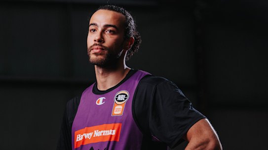 Provisional suspension: Sydney Kings star Xavier Cooks.