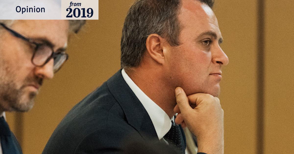 Tim Wilson should quit or be dumped