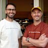 Breadcetera owners Anthony Silvestre (left) and Frank Ciorciari.