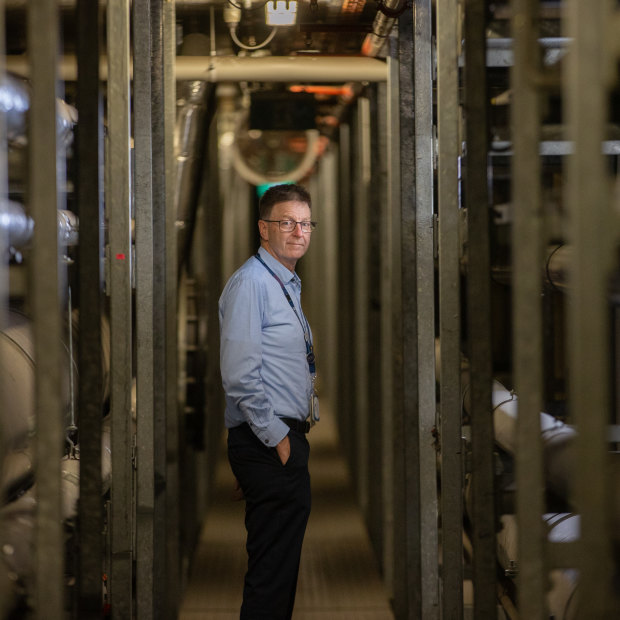 The steam tunnels are now used for water, sewerage and for transporting data. 