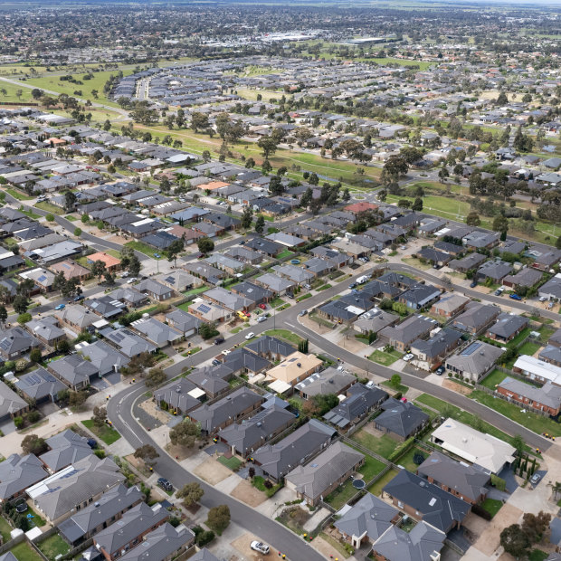 Housing estates in Melton.