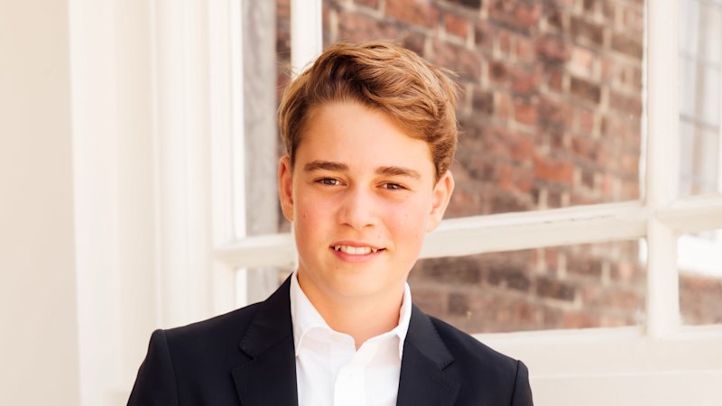 Prince George enters teenage years in new birthday portrait