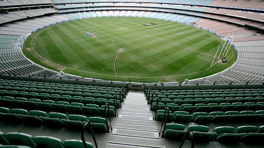 The consensus from AFL captains on Tuesday was that players would be happy to play behind closed doors.