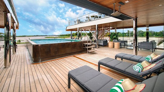 Emerald Cruises is just one major river-cruise operator sailing the Mekong.