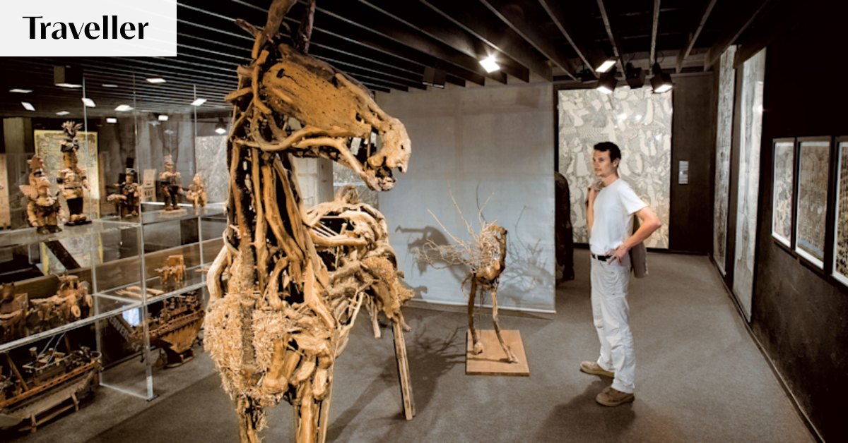 In a straight-laced city is one of the world’s least-boring art museums