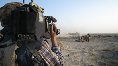 Why are there so many Aussie camera operators in war zones?