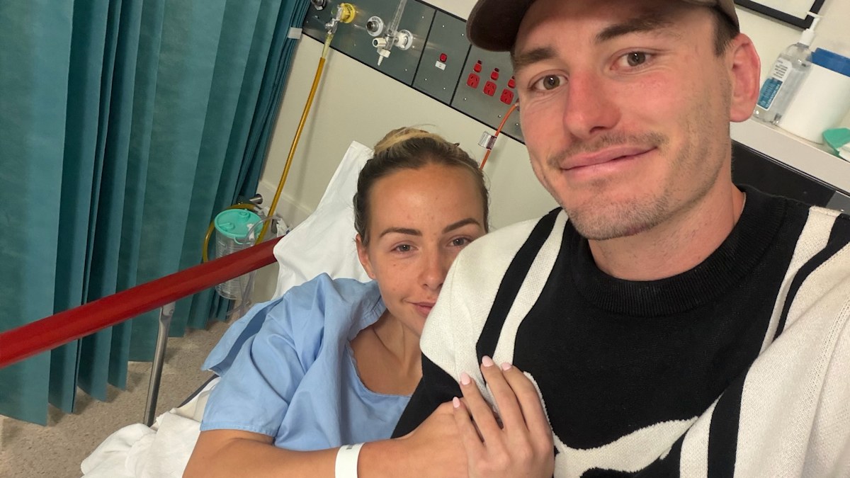 AFL star Josh Battle and wife Casey mourn the loss of their unborn child
