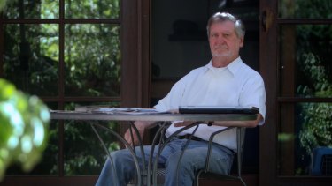 Alan Ramsey at his Canberra home in 2011.