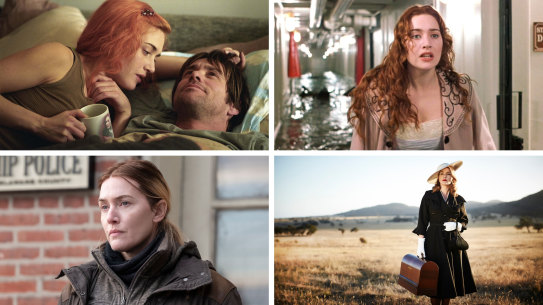 Kate Winslet’s best films and TV shows include Eternal Sunshine of the Spotless Mind, Titanic, The Dressmaker and Mare of Easttown.