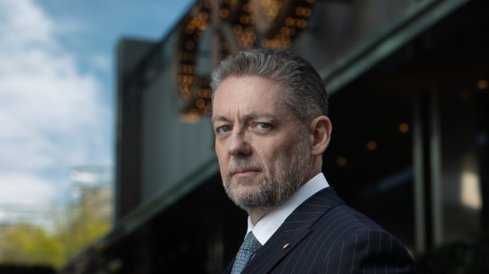 New Crown Resorts CEO Ciaran Carruthers.