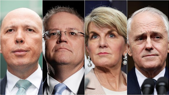 The contenders and the incumbent in the Liberal leadership fight.