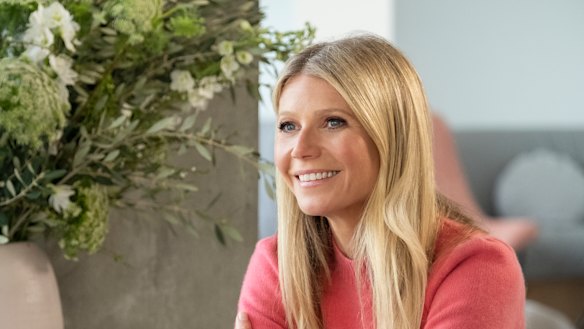 Gwyneth Paltrow in a scene from her Netflix series.