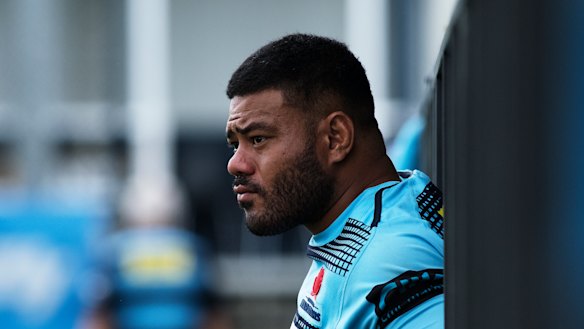 Drama: The Waratahs were fuming that Tolu Latu failed to tell them about a drink-driving allegation. 