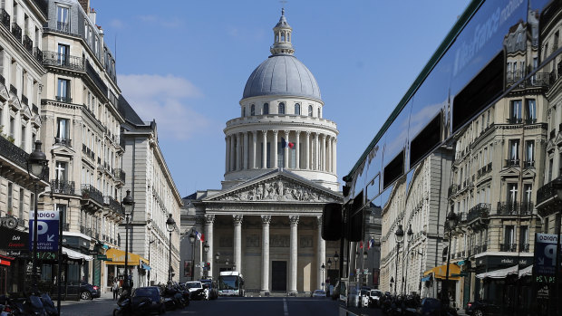 The Pantheon in Paris.  