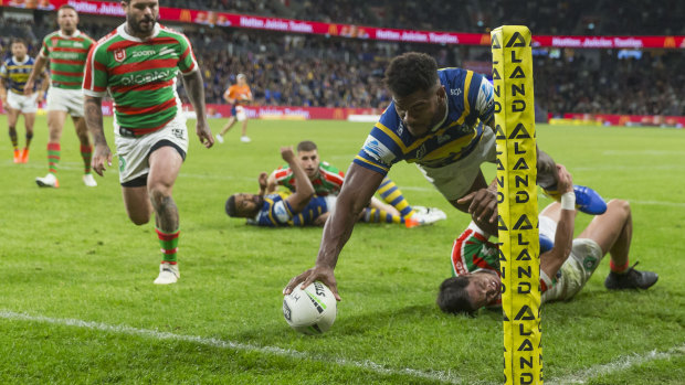 One of the finds of the season: Maika Sivo has scored nine tries in 11 matches.