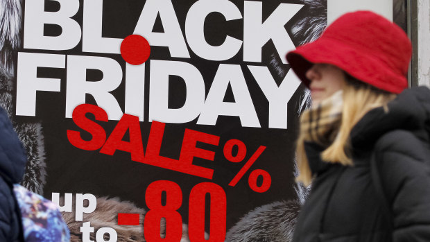 Black Friday shopping ... the US phenomenon reaches Australia online.
