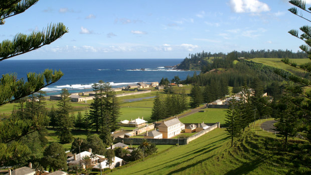 Norfolk Island could be hit with 100km/h winds.
